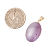 Natural Mixed Gemstome Pendants PALLOY-JF05083-2