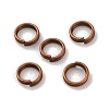 Brass Split Rings KK-E647-10R-6mm-1