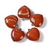 Natural Red Jasper Pendants GG-CBAA0EE-04P-15-1