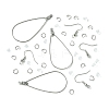 67Pcs 4 Styles 304 Stainless Steel Wire Pendants FIND-FS0002-27-2