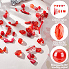 GOMAKERER 80G DIY Acrylic Beads & Pendants Mobile Phone Wrist Strap Making Finding Kit MACR-GO0001-08A-5