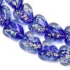 Handmade Foil Glass Beads DICH-C001-01H-3