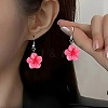 Flower Resin Dangle Earrings FS-WG2DDFE-09-2