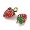 304 Stainless Steel Enamel Pendants STAS-U057-17G-03B-2