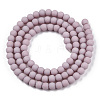 Opaque Glass Beads Strands GLAA-T032-P4mm-MD07-3