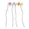 Ceramic Flower Stems with Iron Stem PR-CBAD4A8-07-1