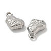 Anti-Tarnish 304 Stainless Steel Charms STAS-Q334-03P-2