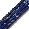 Synthetic Imperial Jasper Dyed Beads Strands X-G-D077-B01-12-1