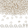 200Pcs Alloy Rondelle Tube Bails FIND-SC0009-52-1