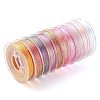 10 Rolls 3-Ply Polyester Metallic Threads MCOR-CJ0001-07A-3