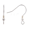 925 Sterling Silver Earring Hooks X-STER-T002-166S-2