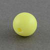 Solid Chunky Bubblegum Acrylic Ball Beads X-SACR-R835-8mm-03-2