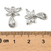 Brass Micro Pave Cubic Zirconia Pendants LS-KK-C107-18A-P-3