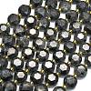 Natural Larvikite Beads Strands G-C116-A155-01-2
