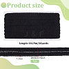 Braided Cotton Lace Ribbons SRIB-WH0011-152B-2