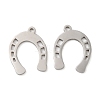 201 Stainless Steel Pendants STAS-A084-10P-1