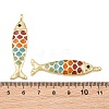Brass Enamel Pendants KK-CBA3297-05C-G-4