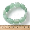 Handmade Lampwork Beaded Stretch Bracelets for Men Women BJEW-G738-01B-08-5