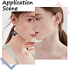 300Pcs Brass Earring Wire KK-SC0004-84G-5