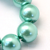 Baking Painted Glass Pearl Bead Strands HY-Q003-3mm-32-3