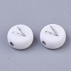 Plating Acrylic Beads X-PACR-R243-04V-2