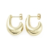 Brass Stud Earrings EJEW-Q811-14G-1