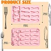 12 Knife and Fork Shaped Silicone Mold ST-CJ0007-24-2