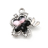 Alloy Acrylic Pendants PALLOY-R157-02P-02-1