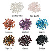 90G 8 Styles Natural Mixed Gemstone Beads G-TA0002-77-2