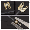 150Pcs 3 Styles Brass Bead Tips KK-BBC0027-85D-5