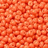 6/0 Opaque Baking Paint Glass Seed Beads SEED-M012-02A-05-3