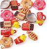 16Pcs 8 Styles Baking Paint Alloy Pendants FIND-TA0009-64-3