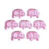 Transparent Spray Painted Glass Beads X1-GLAA-T022-01-D04-1