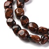 Natural Mahogany Obsidian Beads Strands G-G146-A30-01-4