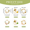 24Pcs 6 Styles Alloy Pendants FIND-TA0004-63-4