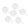 Transparent acrylic beads X-PL526_8MM-3