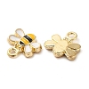 Alloy Enamel Charms ENAM-Q507-10G-2