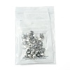 30Pcs 2 Colors Tibetan Style Alloy European Beads TIBEB-FS0001-19-6