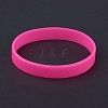 Silicone Wristbands Bracelets BJEW-J176-18-4