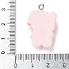 Sleepy Theme Opaque Resin Pendants RESI-G105-09C-3