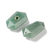 Natural & Synthetic Mixed Gemstone Faceted Pendants G-B151-02-3