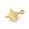 304 Stainless Steel Charms STAS-U027-10G-03-2