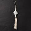 Natural Quartz Crystal Pendant Decorations HJEW-E579-01B-5