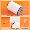 1Roll Round Waxed Polyester Thread String YC-PH0002-37B-3
