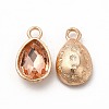 Faceted Glass Rhinestone Pendants GLAA-I051-A20-1