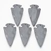 Non-magnetic Synthetic Hematite Pendants G-T094-06-1