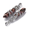 Natural Rhodonite Pendants G-A241-01P-16-2