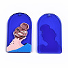 Transparent Acrylic Pendants KY-T022-03-3