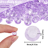 1000Pcs Acrylic Rhinestone Pointed Back Cabochons GACR-SP0001-01C-2