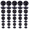 60Pcs 4 Style Plastic Shank Buttons BUTT-HY0001-19C-1